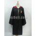 New! Harry Potter Robe Gryffindor Cloak Red Cosplay Costume 